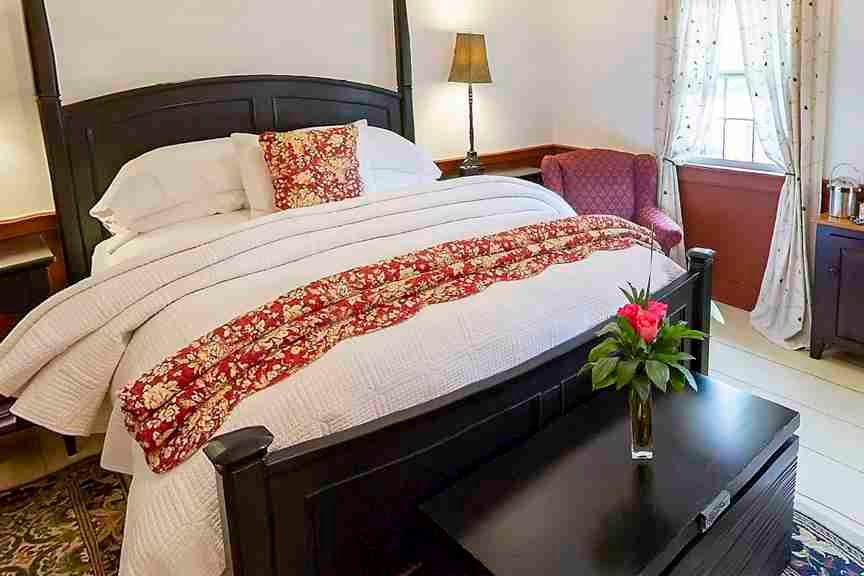 Dame Marie Room at the Bailey House Inn, Annapolis Royal, Nova Scotia