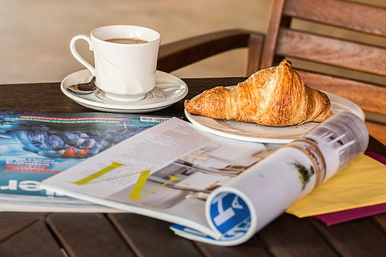 Coffee and Croissant