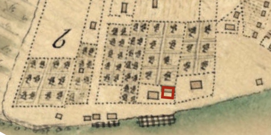 Saint George Street in 1753