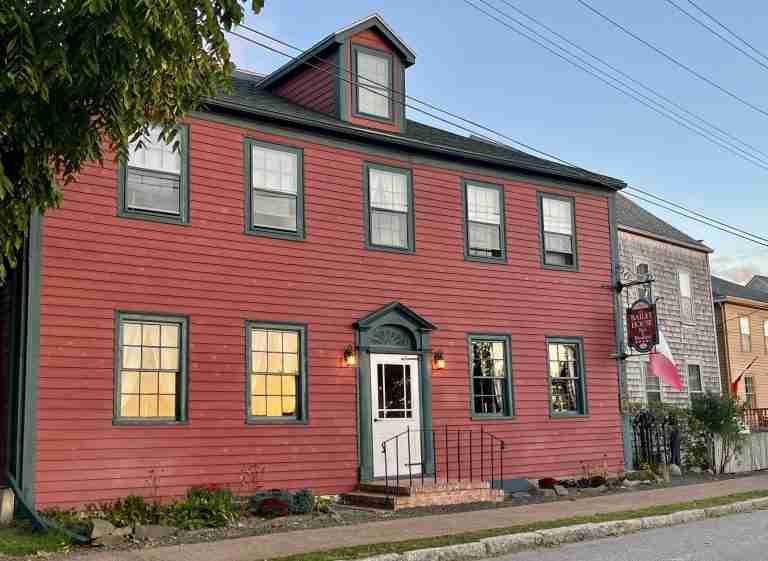 Street Front of Bailey House